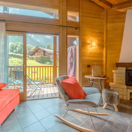 Apt Des Granges Balcony Duplex Near Chamonix For 5 - Happy Rentals Apartment *